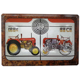 Cartello in metallo - Steyr 185a 55PS